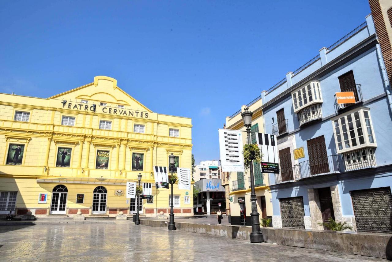 Homely Malaga San Juan De Letran Plaza De La Merced Extérieur photo